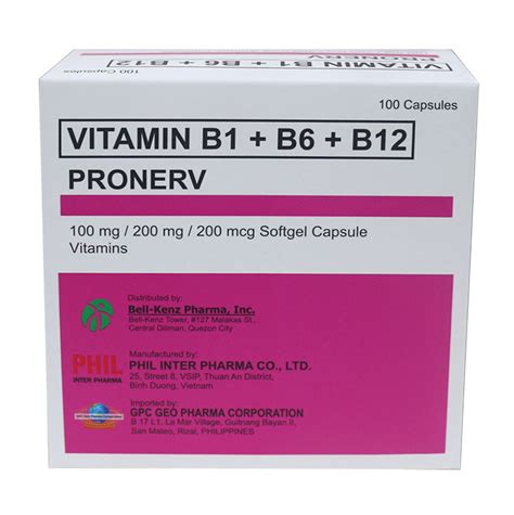 Pronerv Dosage & Drug Information .